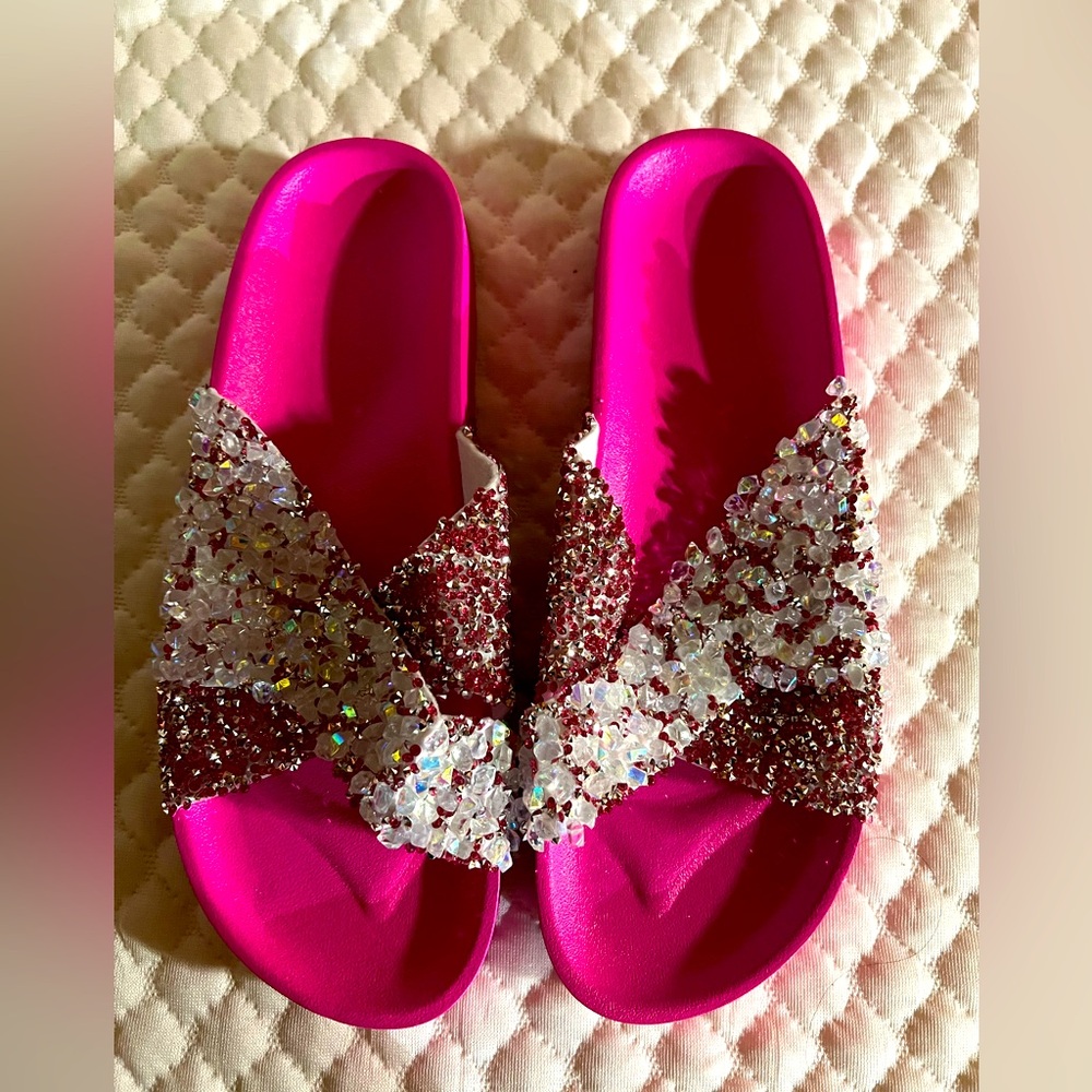 No name pink summer sandals